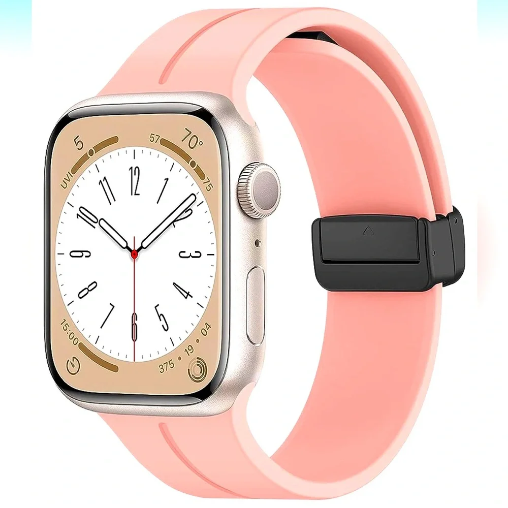 Apple Magnetic Watchband 42 44 45 49mm Ultra Pink NEW